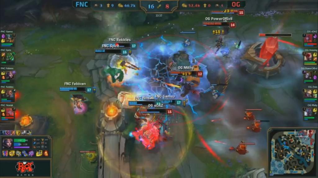 Fnatic vs. Origen Teamfight